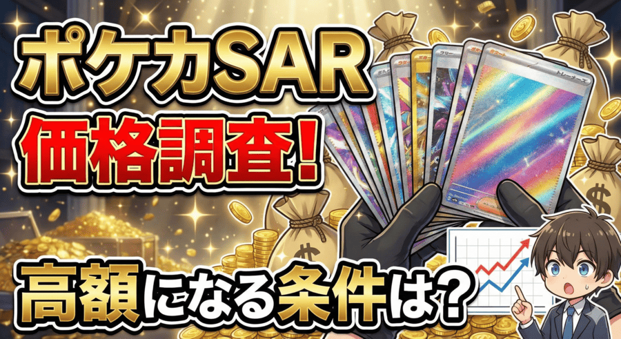 ポケカSARの値段はいくら？高額になりやすい条件も解説
